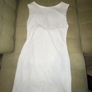 mini white dress new with tags